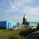 Image for article titled These Train Cars Converted Into Churches Are Literal Holy Rollers